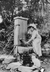 Getting water from the pump