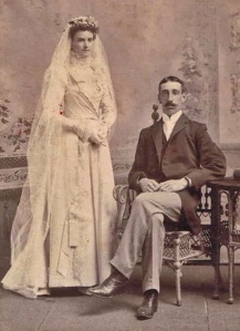 Thomas Le Gros (1871-1952) and Charlotte 'Holly' Harbour