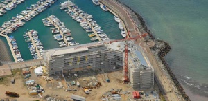 Radisson Blu Hotel, under construction in 2006
