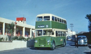 The Plemont bus - No 9 - picture courtesy of Facebook group Jersey Temps Passe