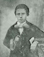 Helier Wright, born in St Helier in 1844 and photographed there at the age of 16. The son of Thomas and Elizabeth, he married Jane Gaudin in 1870 and they emigrated to New Zealand in 1874