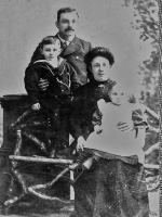 John Fleuret and Alice, nee Matson, with their first two children