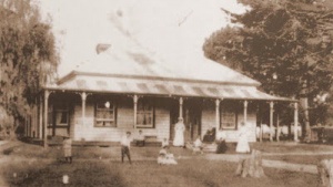 Original Aubin homestead in New Zealand