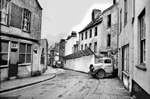 Slum clearance in 1951 makes way for new housing