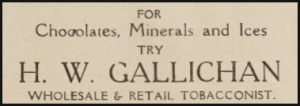1935 advert in the Jersey Leader