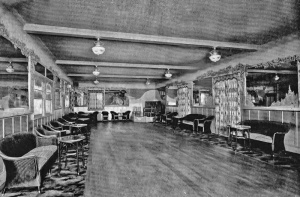 The hotel ballroom