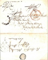 A letter from Jersey to London in 1832 ...