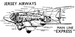 Jersey Airways DH89Express