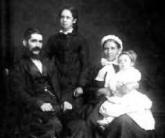 A Basset family portrait by Ernest Baudoux