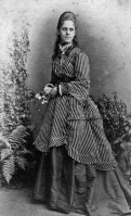 Lucy Borwing, c1875