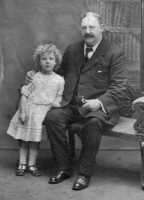 Ena Miller and her father