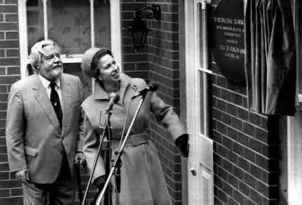 Princess Anne and Jersey Zoo founder Gerald Durrell