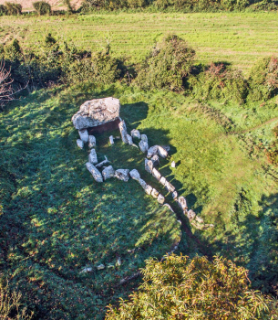 Two drone photographs ...