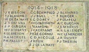 - Trinity Church cemetery war memorial