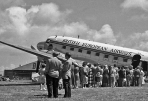 BEA Dakota at the 1953 air display