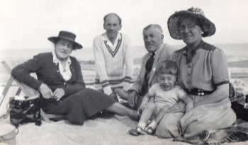 A family group in the 1950s