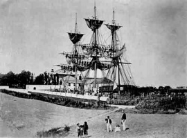 The naval training school at Gorey