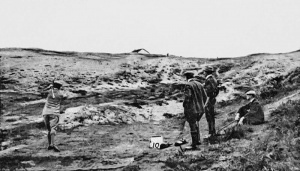 On the 10th tee in 1912