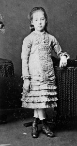 A portrait taken between 1882 and 1885 by T S Knight