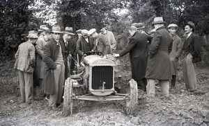 A tractor demonstration in 1936