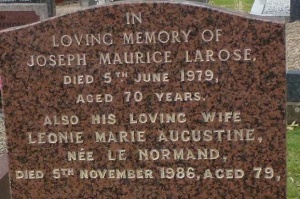 Le Norman, St John’s Church cemetery