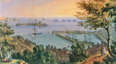 The Royal Squadron at St Aubin in 1846