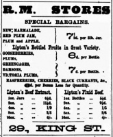 1899 Evening Post advert