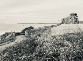 Gun turret at Corbiere