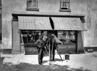 A photographer at St Aubin in 1893