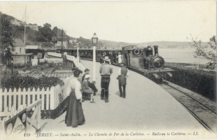 Train at St Aubin