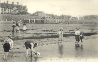 On the beach at West Park