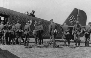 Troops arrive at the Airport