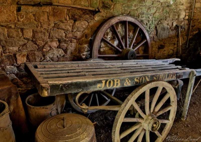 An old restored cart - picture by Steve Lund