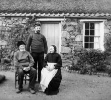 The Hamon family of Sark, photograph by Philip Godfray