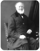 An unidentified Mr Price, photographed around 1880 by Ernest Baudoux