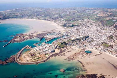 The result five years later and another chunk of land is reclaimed from the sea