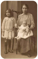 Lilian May White, nee LeGeyt, Connie and Derrick