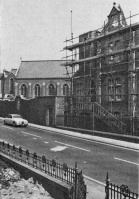 Demolition of the Convent building to make way for housing in 1971