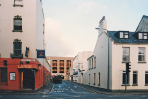 The junction with Patriotic Place in 2000, before demolition of the former night club on the left began - Picture by Andre Ferrari from Facebook
