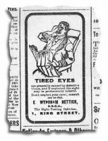 A 1920s advertisement