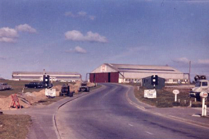The approach road from Les Quennevais in 1965