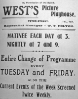 1915 advert for West's