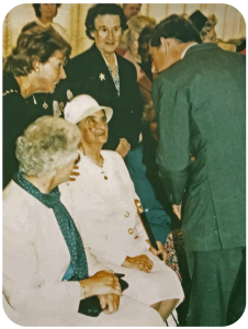 Olive Florence Buesnel, nee Podger, met Prince Charles at the age of 100