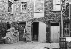 The Dumaresq Street back entrance to de Gruchy