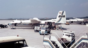 BUA Heralds on the apron