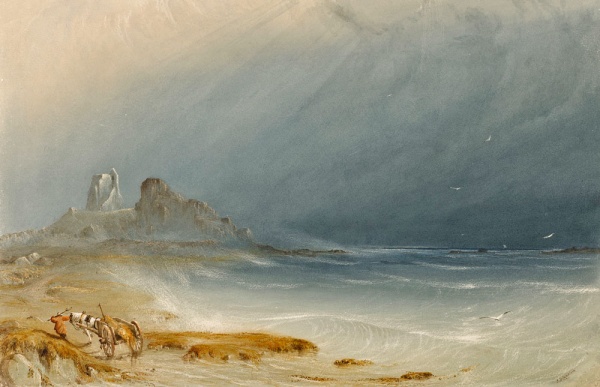 L'Hermitage in a storm