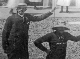 An early official and lifeguard