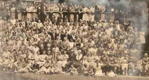 Guests and staff in 1936