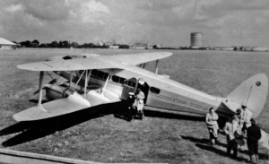 At Heston in the 1930s