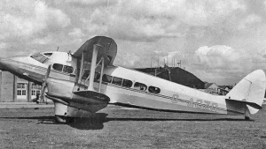 Jersey Airways aircraft at Heston